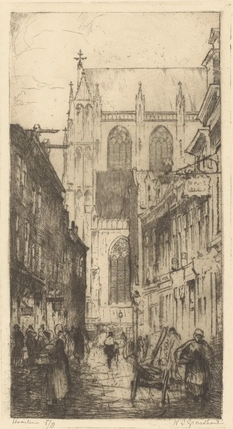 Haarlem av Willem Adrianus Grondhout