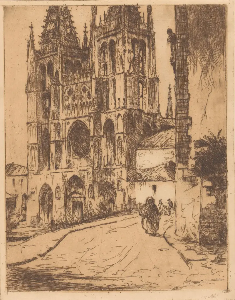 Kathedrale von Burgos von Willem Adrianus Grondhout