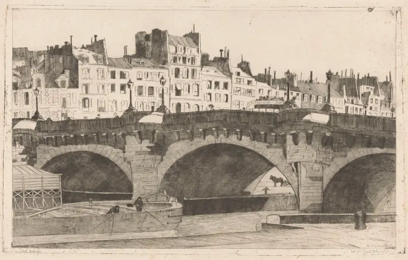 Pont Neuf von Willem Adrianus Grondhout