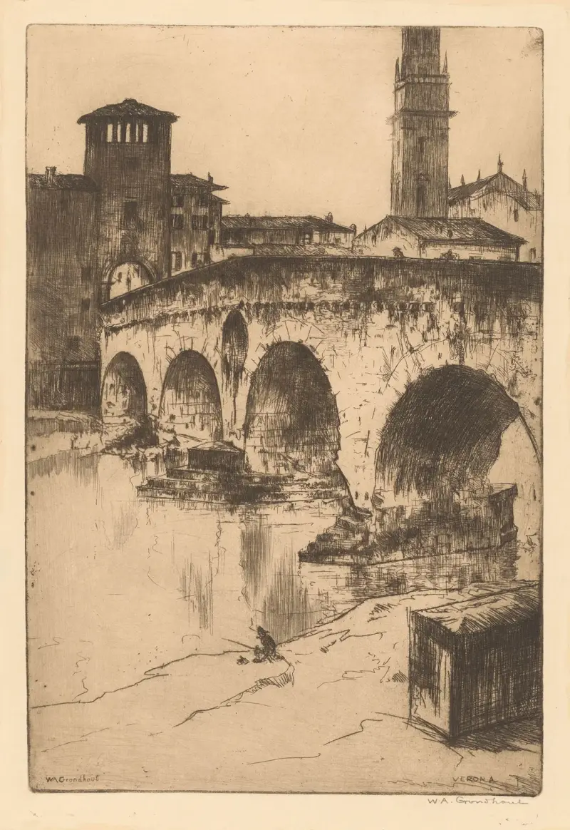 Verona av Willem Adrianus Grondhout
