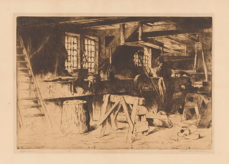 Volendam, 1888 – Nr. 3 von Willem Adrianus Grondhout