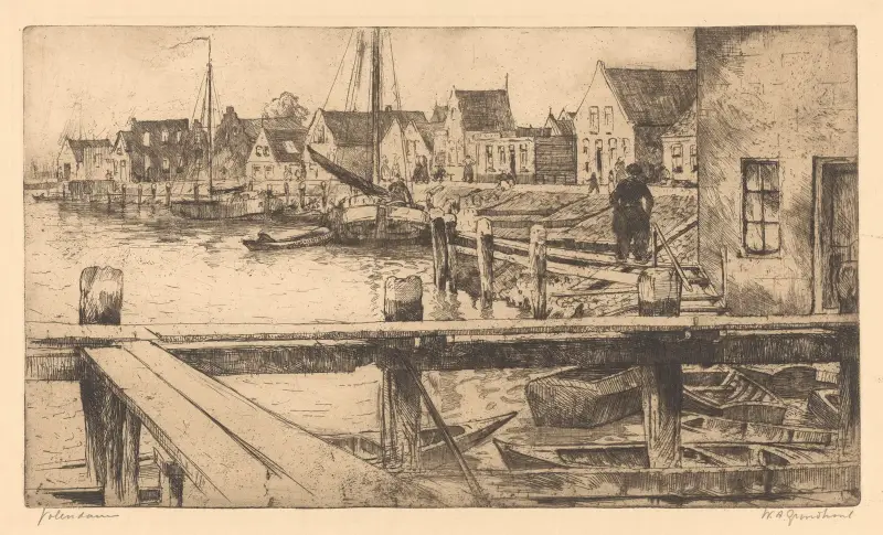 Volendam, 1888 – nr 1, Willem Adrianus Grondhout