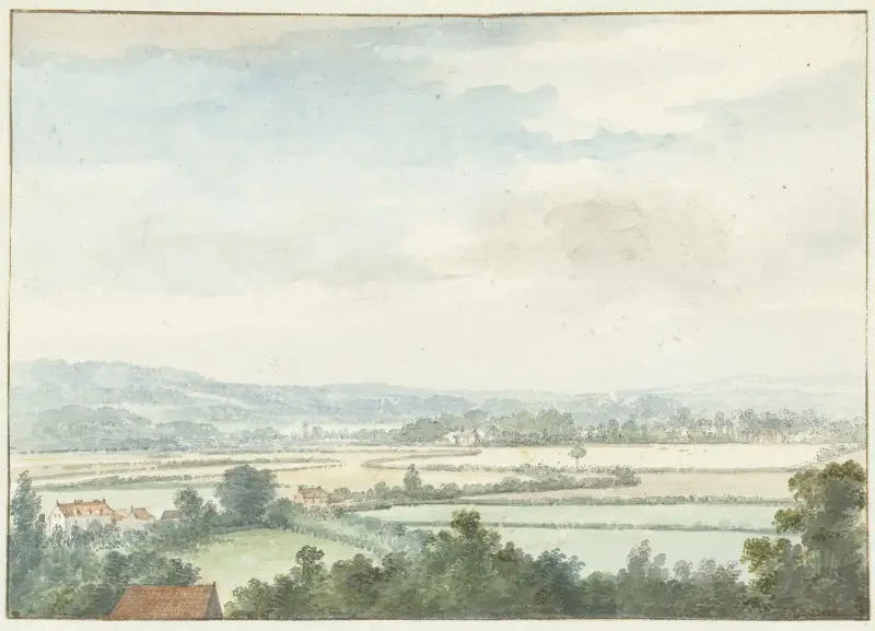 Landskap vid Windsor av Aert Schouman