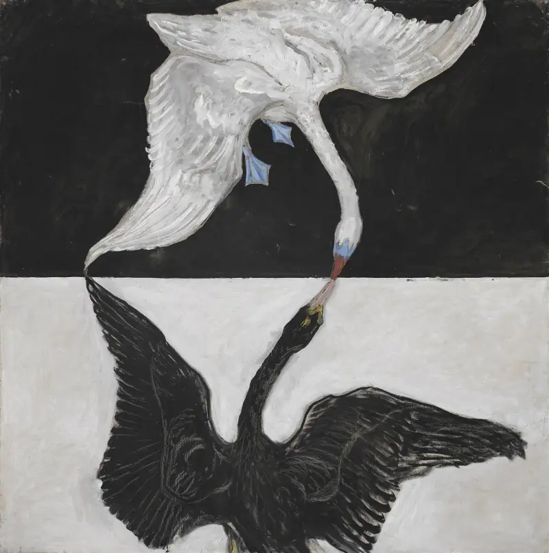 Grupp IX, SUW, Svanen, nr 1 av Hilma af Klint