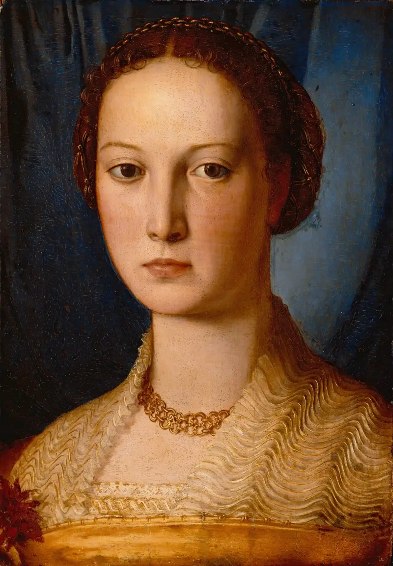 Costanza Da Sommaia av Agnolo Bronzino