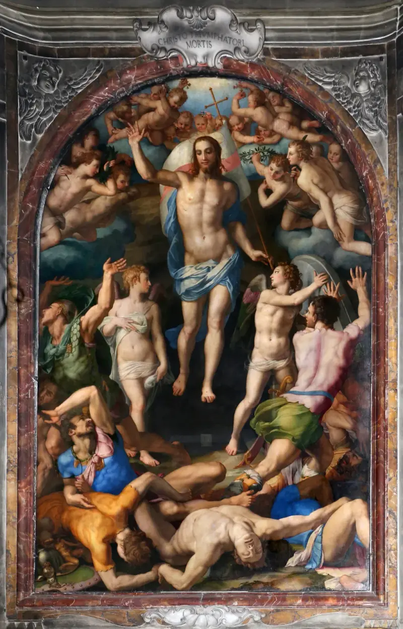 Resurrection Of Christ av Agnolo Bronzino