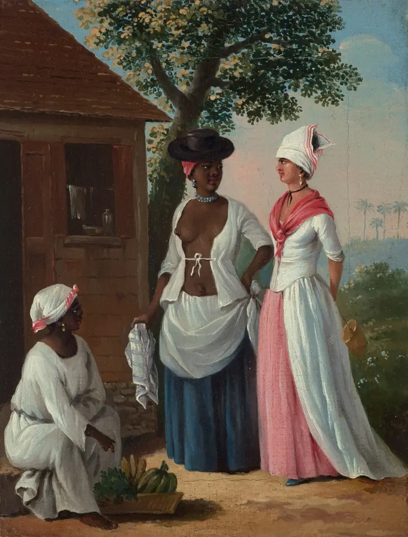 Fria kvinnor från Dominica av Agostino Brunias