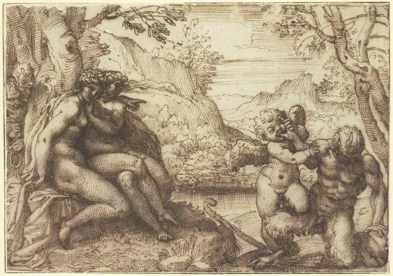 Omnia vincit Amor von Agostino Carracci