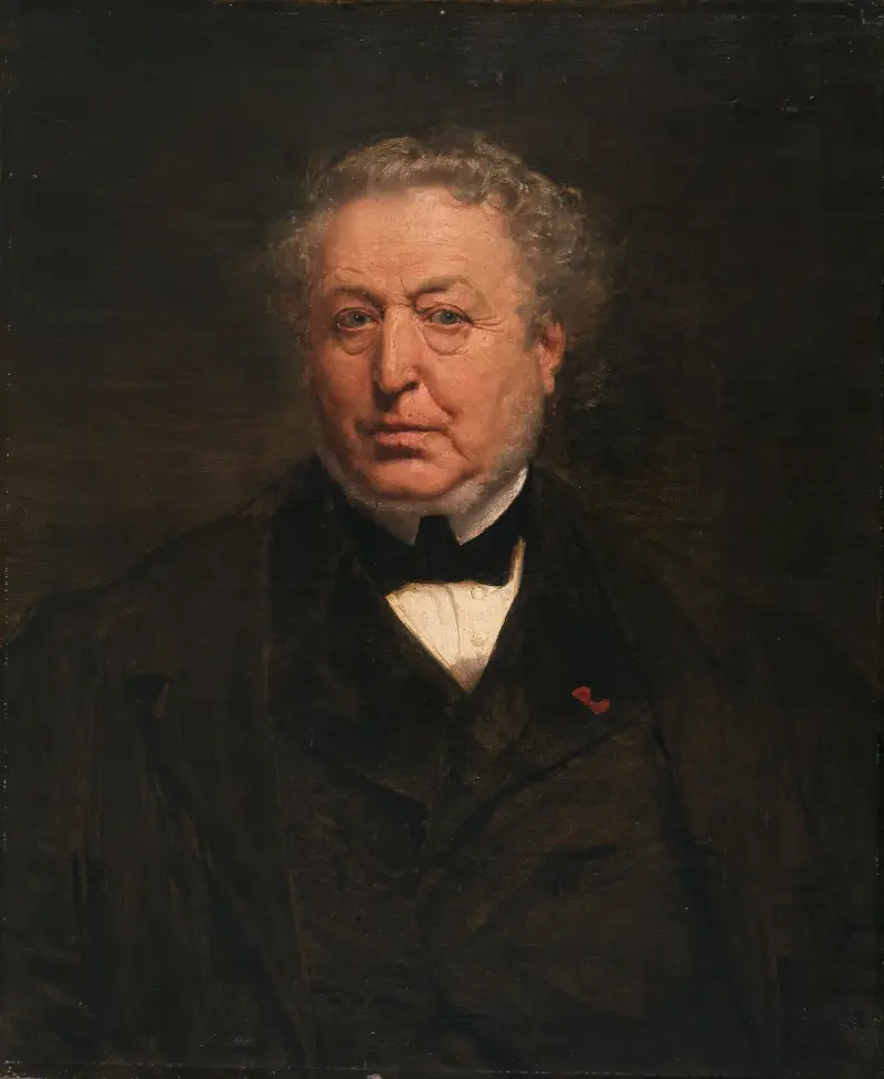 Portrait of a Man av Paul-Jacques-Aimé Baudry