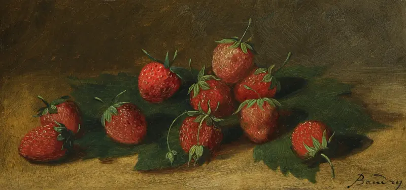 Erdbeerstudie von Paul-Jacques-Aimé Baudry