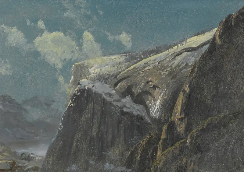 Über der Baumgrenze von Albert Bierstadt
