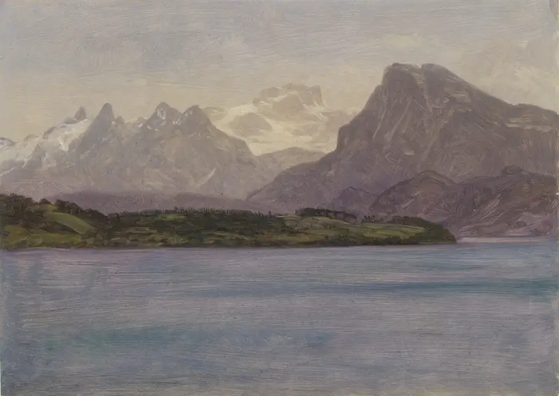 Aljašské pobřežní pohoří, Albert Bierstadt