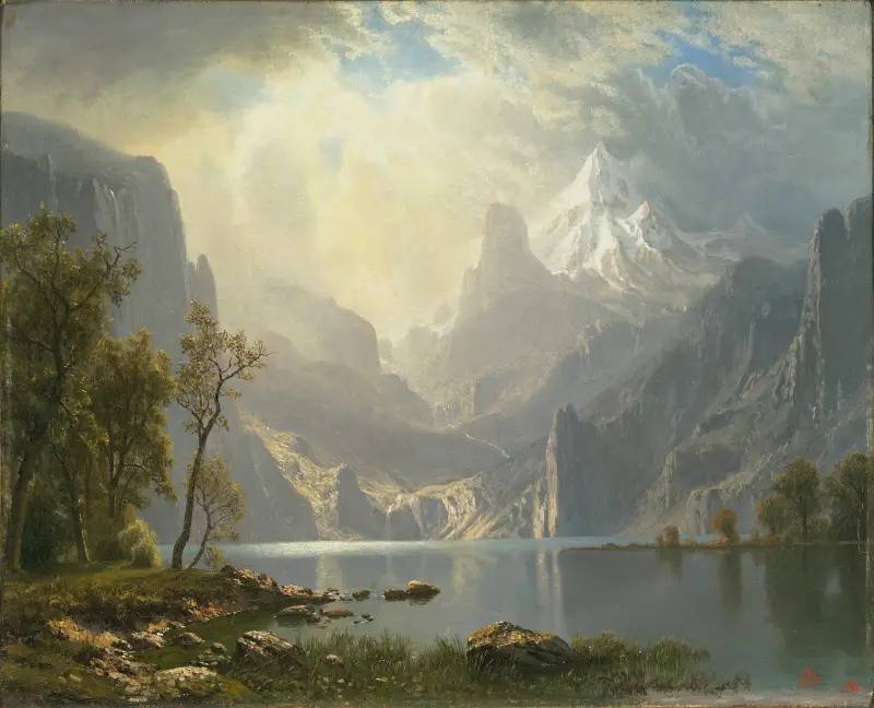 I Sierra Nevada av Albert Bierstadt