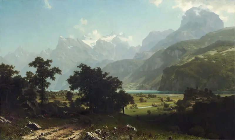 Der Vierwaldstättersee von Albert Bierstadt