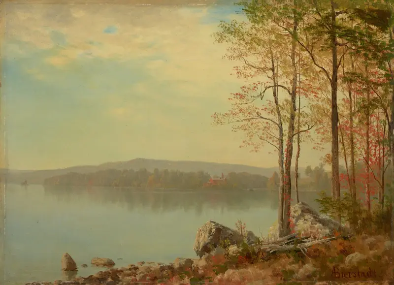Krajina, Albert Bierstadt