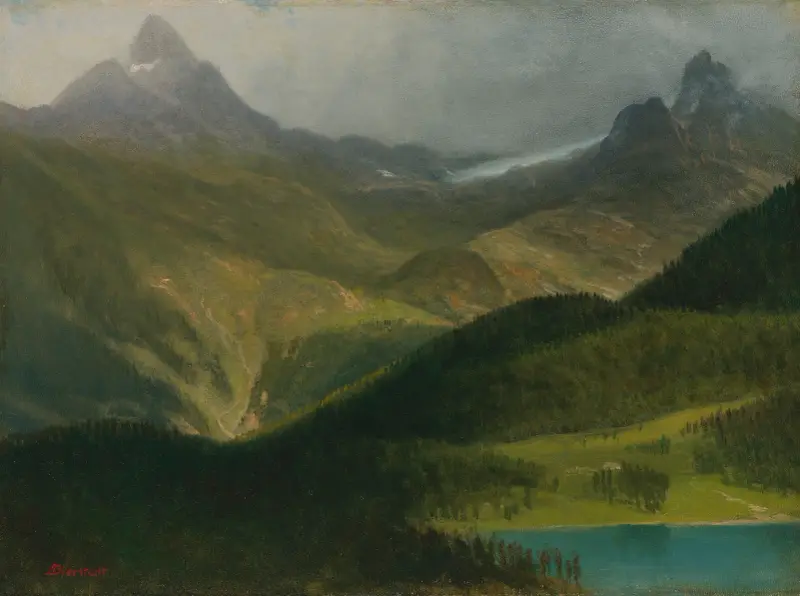 Berglandschaft von Albert Bierstadt