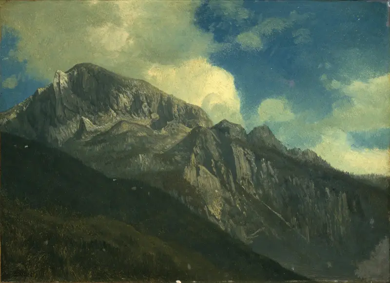 Mountains av Albert Bierstadt