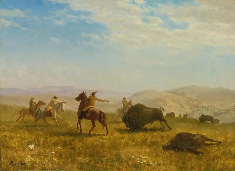 Der Wilde Westen von Albert Bierstadt