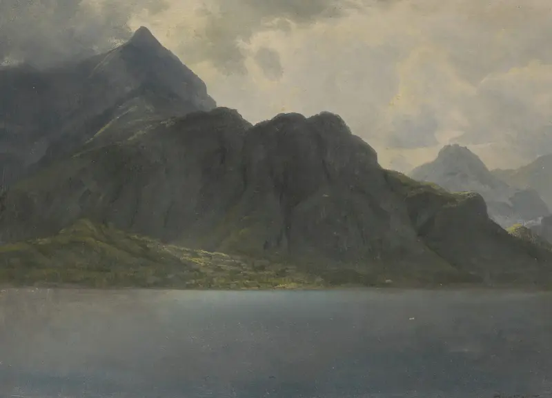 Untitled (Alaska) av Albert Bierstadt