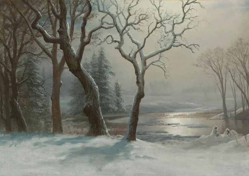 Winter in Yosemite von Albert Bierstadt