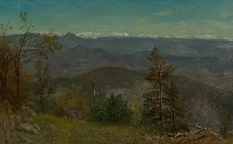 Yosemite Valley, Kalifornien av Albert Bierstadt