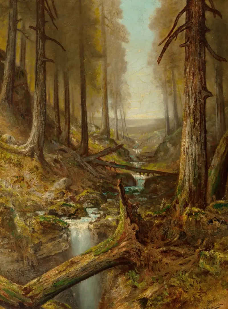 Waldinneres von Ralph Albert Blakelock