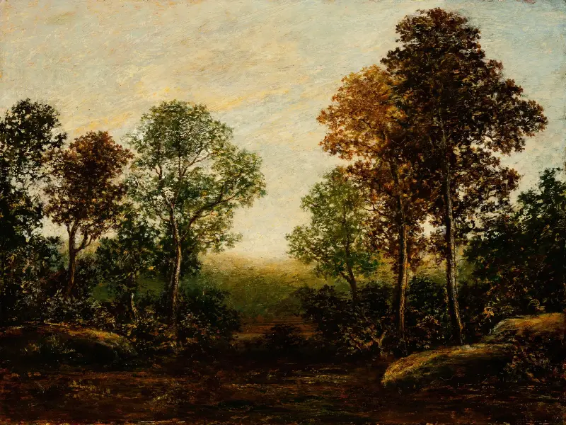 Krajina se stromy, Ralph Albert Blakelock
