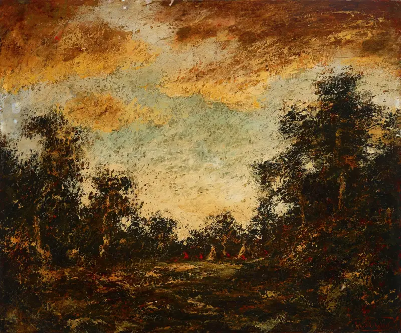 Ranní světlo, Ralph Albert Blakelock