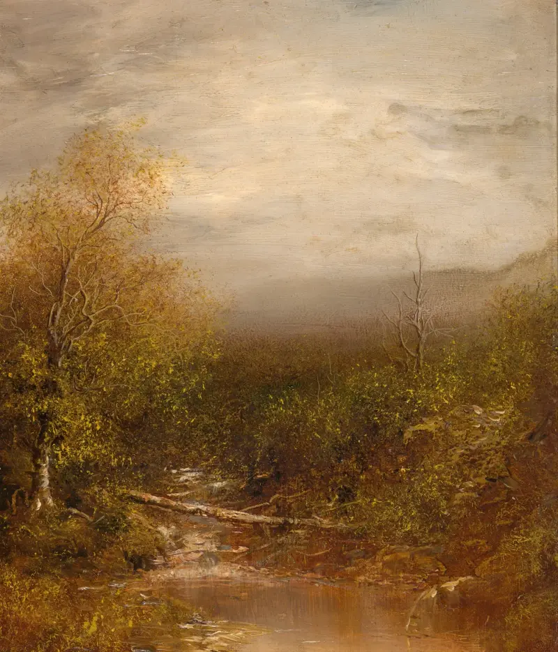 Tjärn i Adirondackbergen, Ralph Albert Blakelock