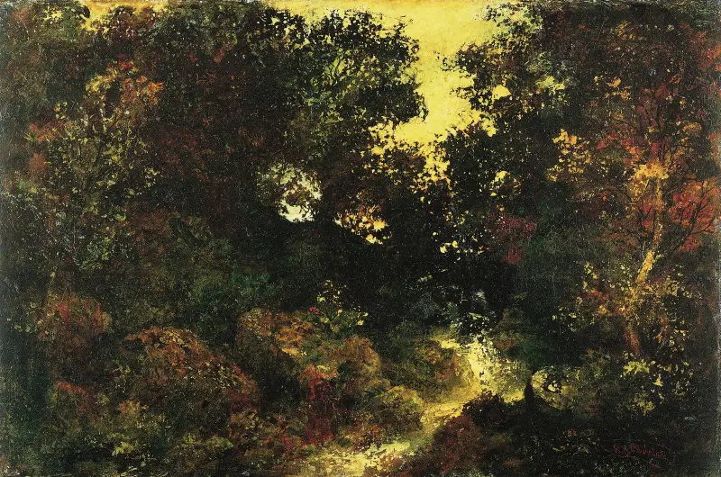 Lesní potok, Ralph Albert Blakelock