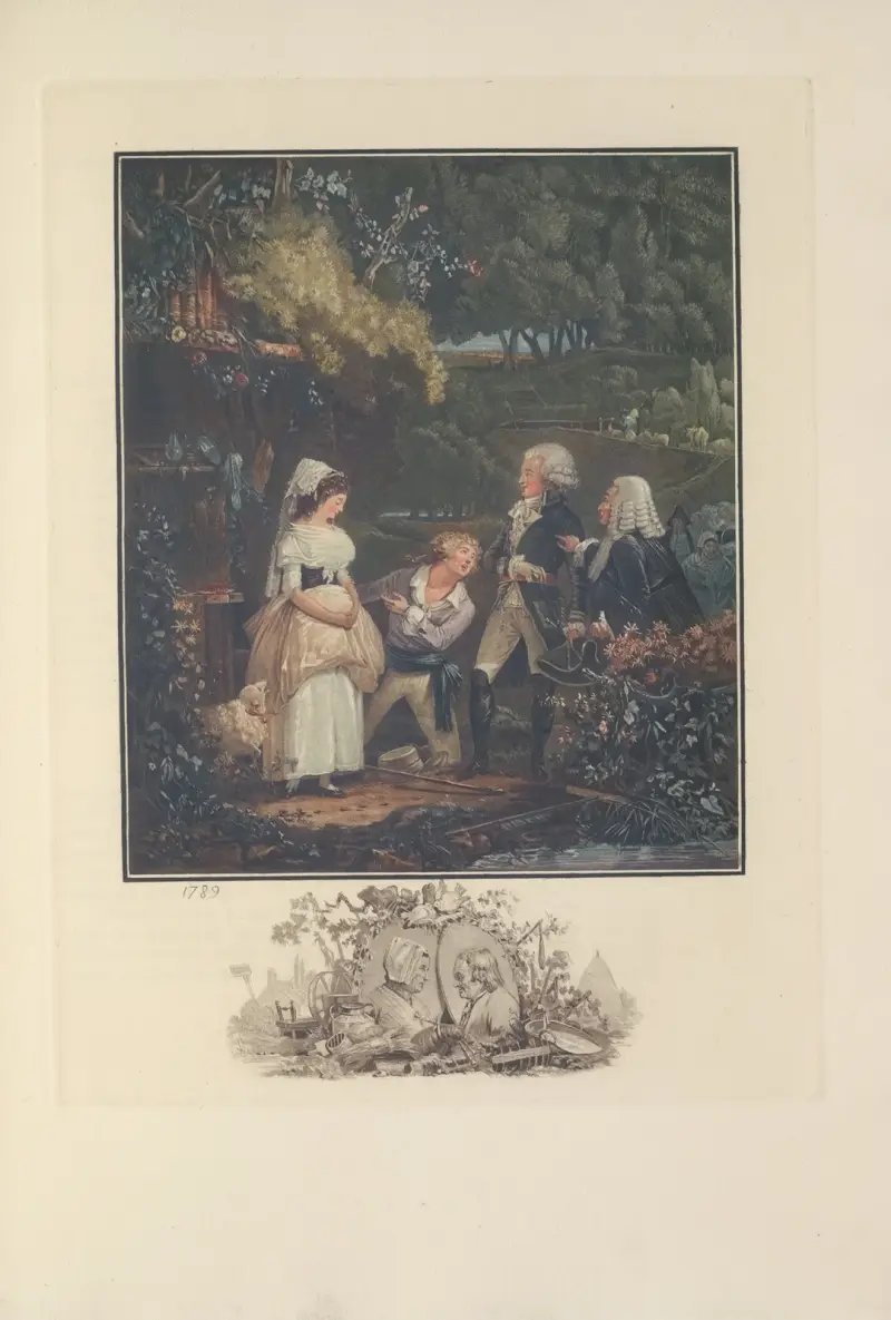Annette et Lubin (P. J. L. Debucourt) av Albert Christophle
