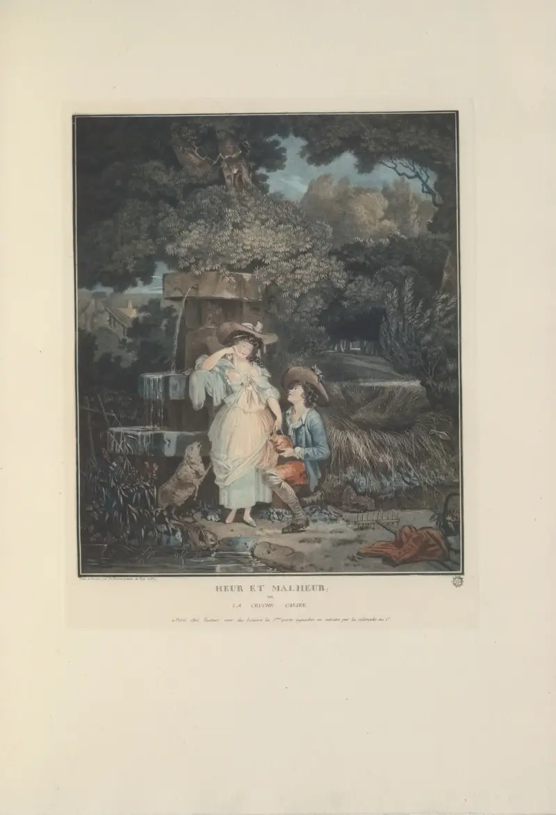 Heur et Malheur (P. J. L. Debucourt) av Albert Christophle