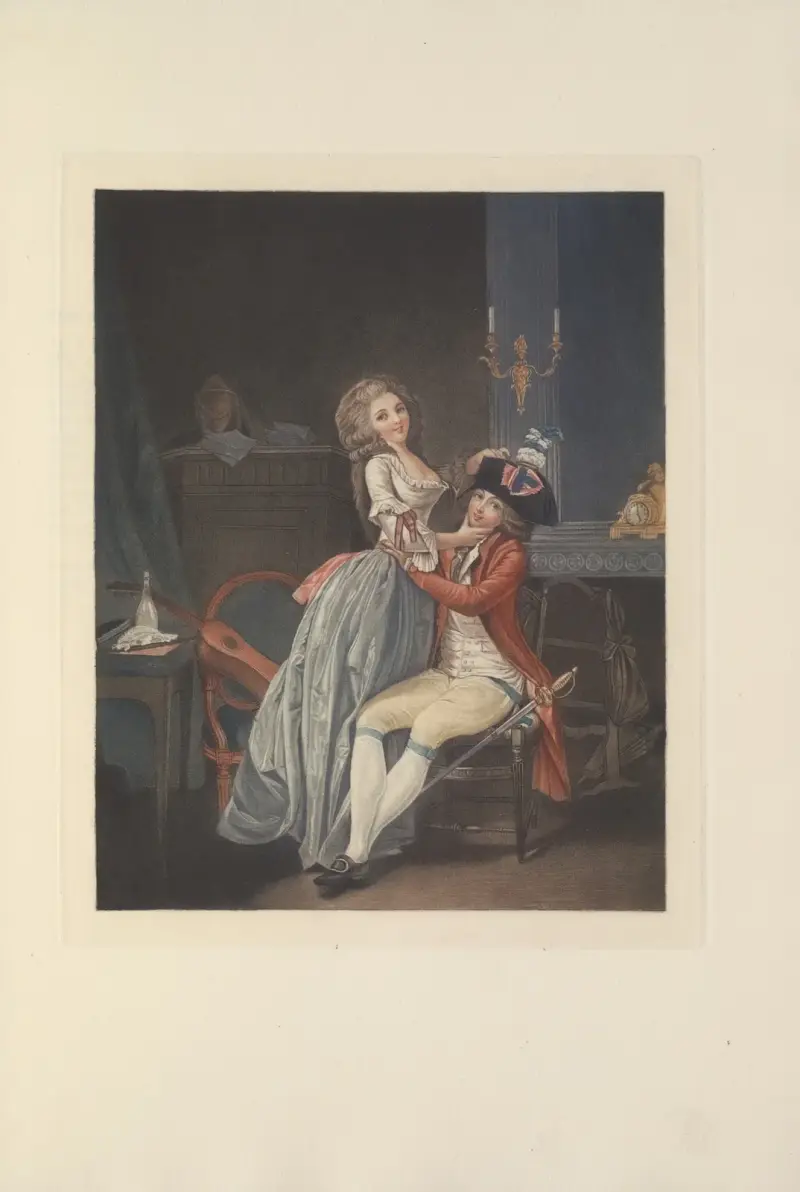 Nationalkokarden (A. C. S. Legrand efter L. L. Boilly) av Albert Christophle