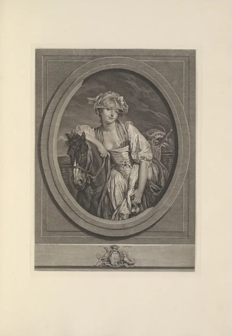 Die Milchmagd von Albert Christophle