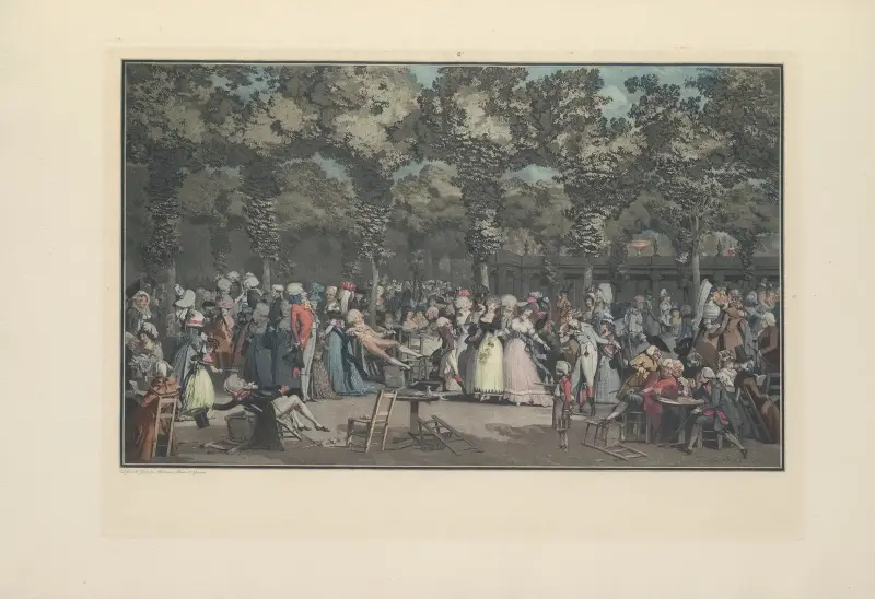 La Promenade Publique (P. J. L. Debucourt) av Albert Christophle