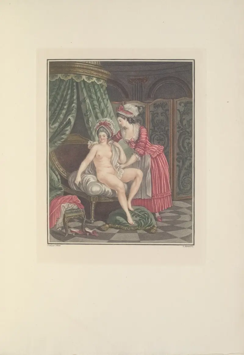 Koupel (L. M. Bonnet podle N. R. Jollaina), Albert Christophle