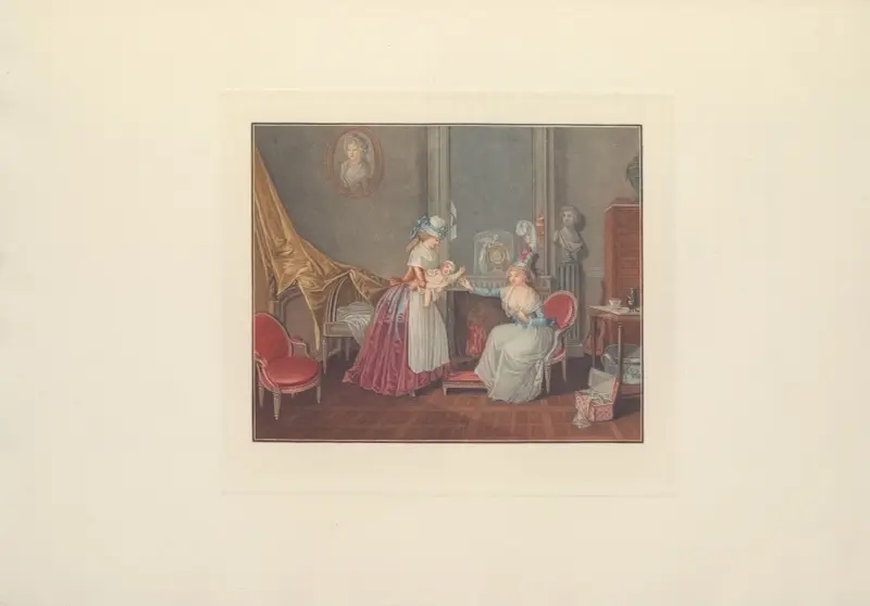 Fanfans frukost (J. B. Mallet efter H. N. Van Gorp) av Albert Christophle