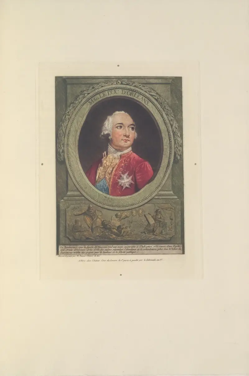Le Duc d’Orléans (P. J. L. Debucourt) av Albert Christophle