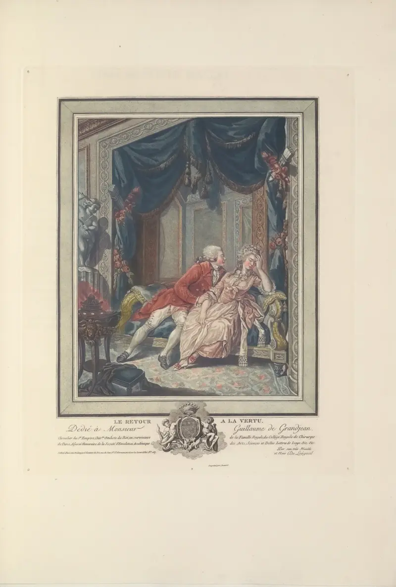 Le Retour a la Vertu (J. de Longueil) av Albert Christophle