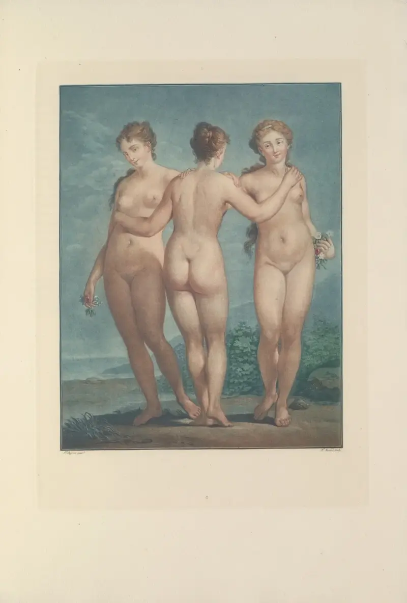 Die drei Grazien von Albert Christophle