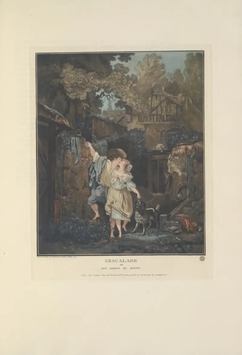 L’Escalade (P. J. L. Debucourt) av Albert Christophle