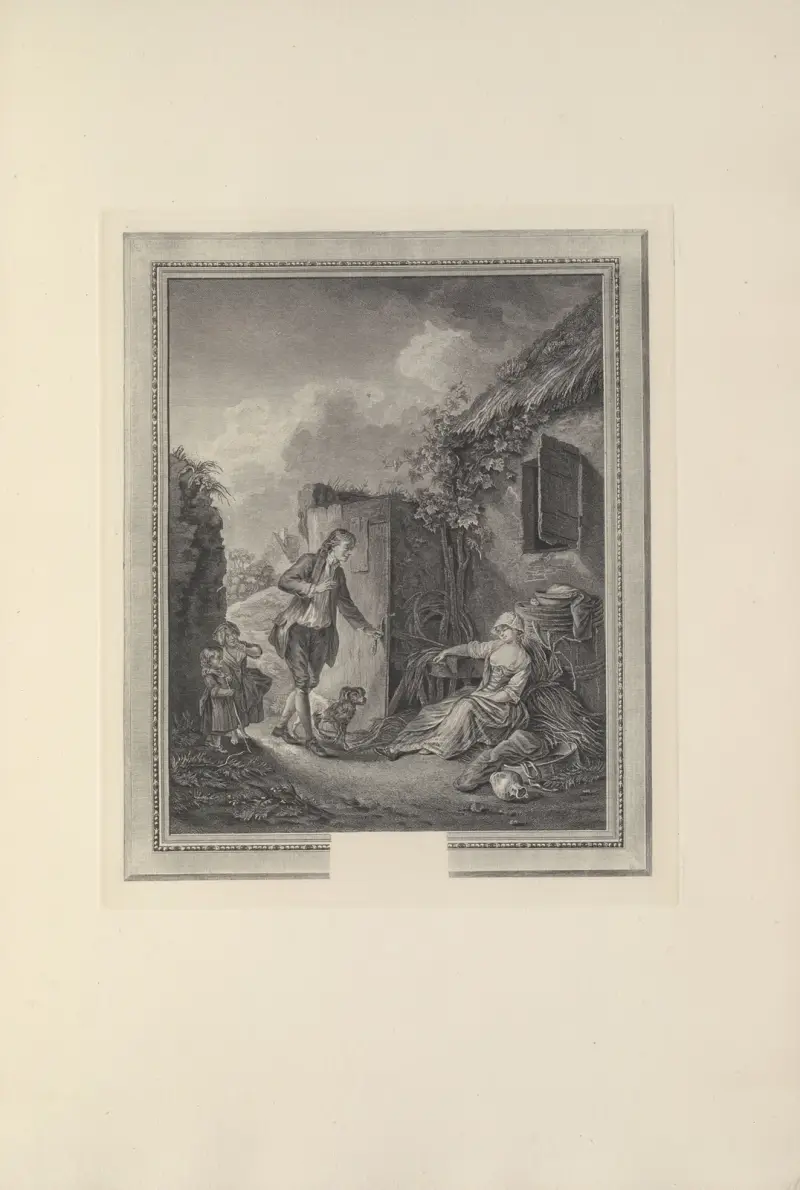 Lison Dormait (P. Trière after S. Freudenberger) av Albert Christophle