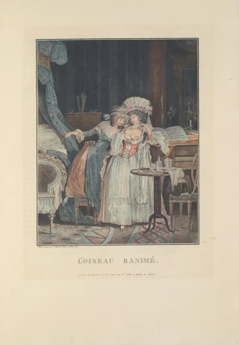L’Oiseau Ranimé (P. J. L. Debucourt) av Albert Christophle