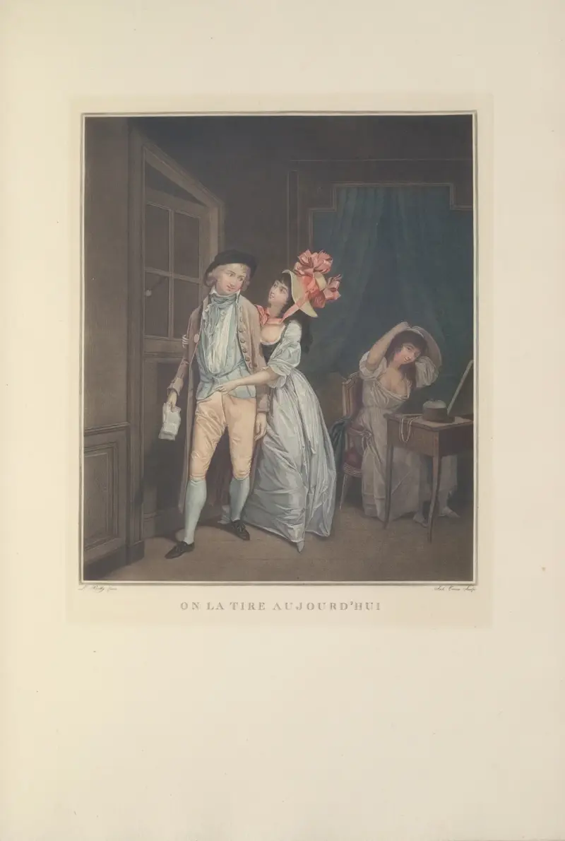 On la tire Aujourd’hui (S. Tresca after L. L. Boilly) av Albert Christophle