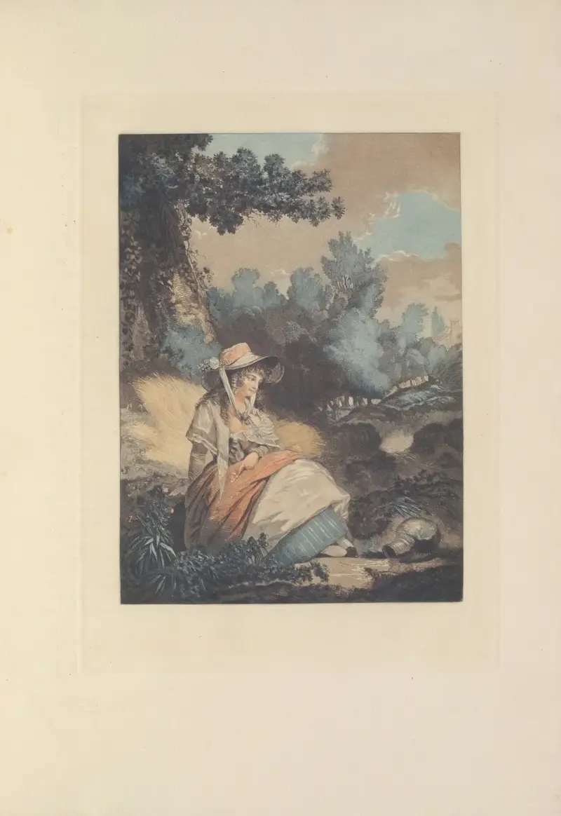 Pauvre Annette (P. J. L. Debucourt) av Albert Christophle