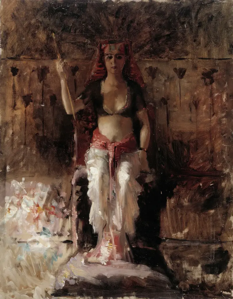 Egyptská královna, Albert Edelfelt