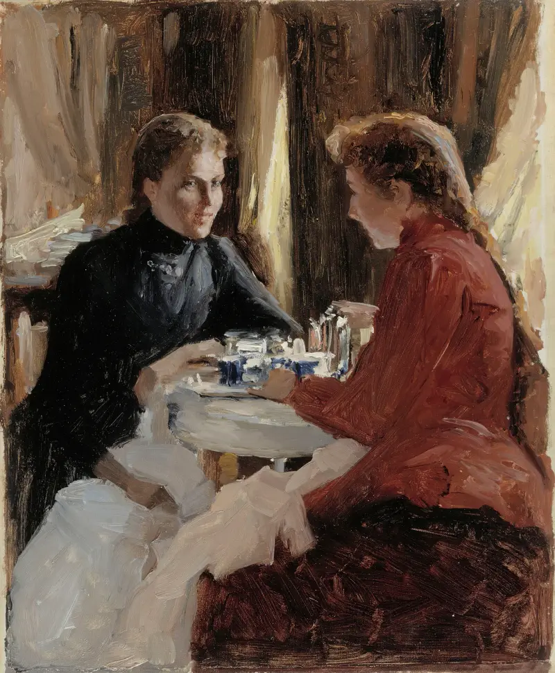 Zweites Frühstück von Albert Edelfelt