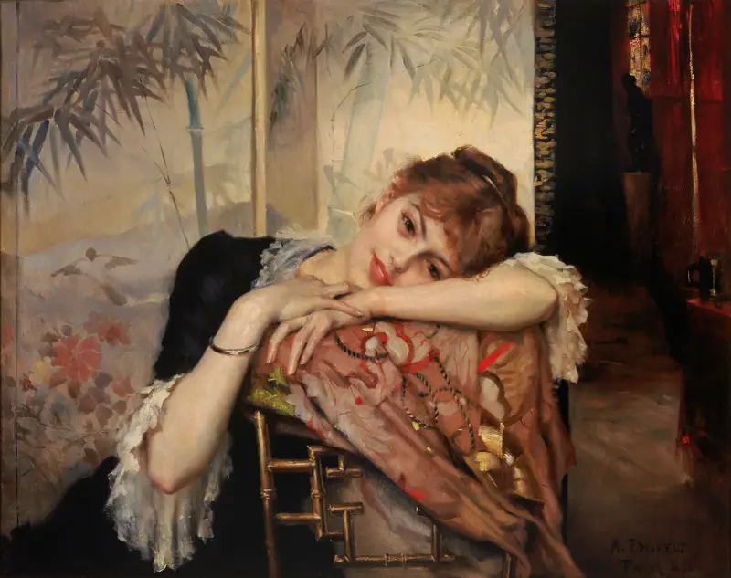 Paryżanka (Virginie), Albert Edelfelt