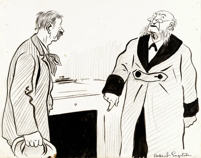 Den despotiske gamle ägaren av Albert Engström