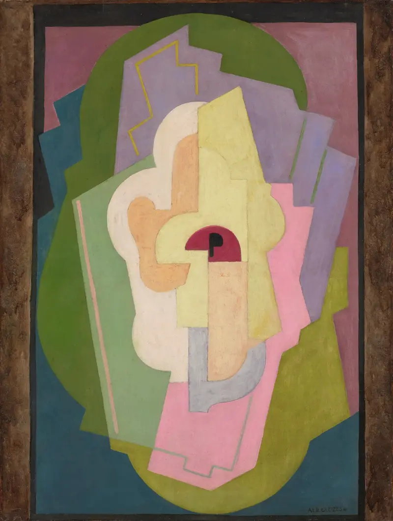 Komposition eller New York av Albert Gleizes
